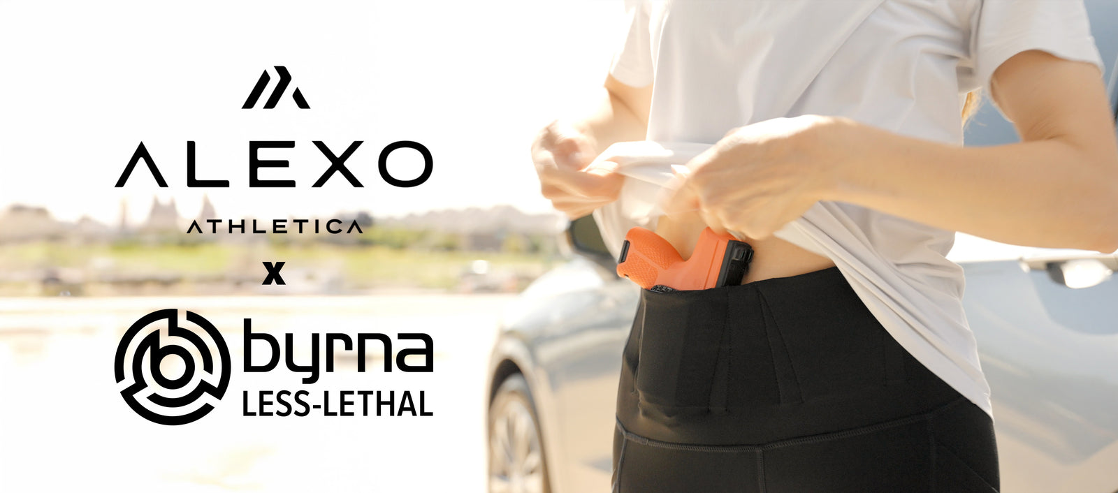 a person holding a gun in their pocket