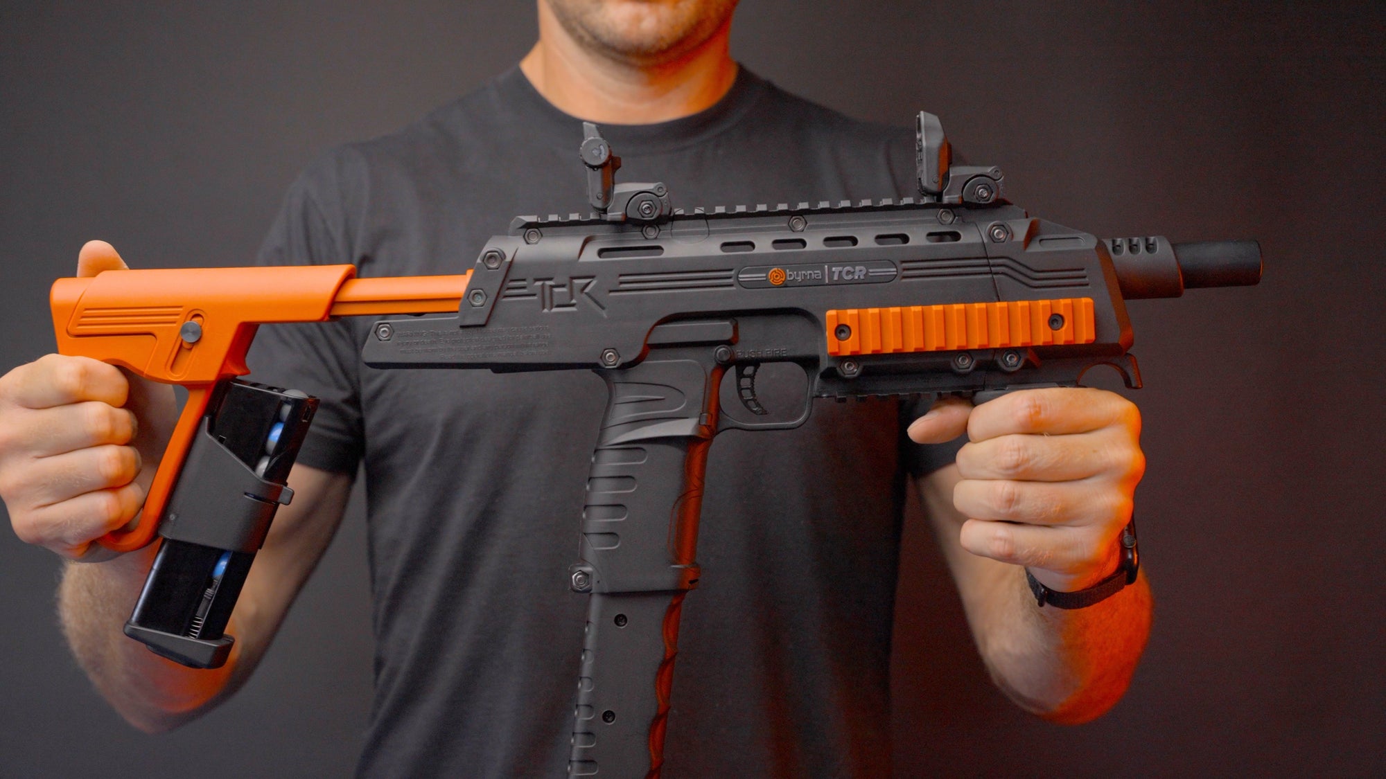 Features of the Byrna TCR - Tactical Compact Rifle