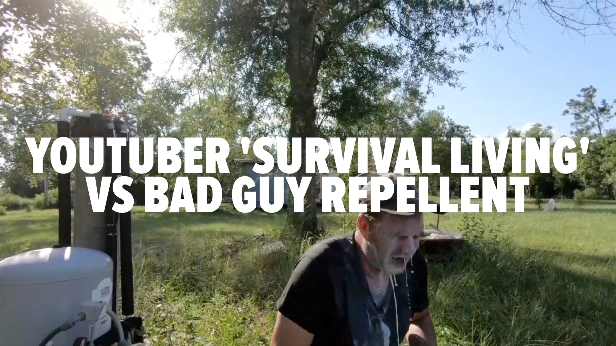 Survival Living VS Byrna Bad Guy Repellent