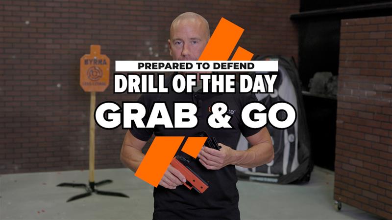 Prepared to Defend Drill of the Day: Grab and Go Indoors