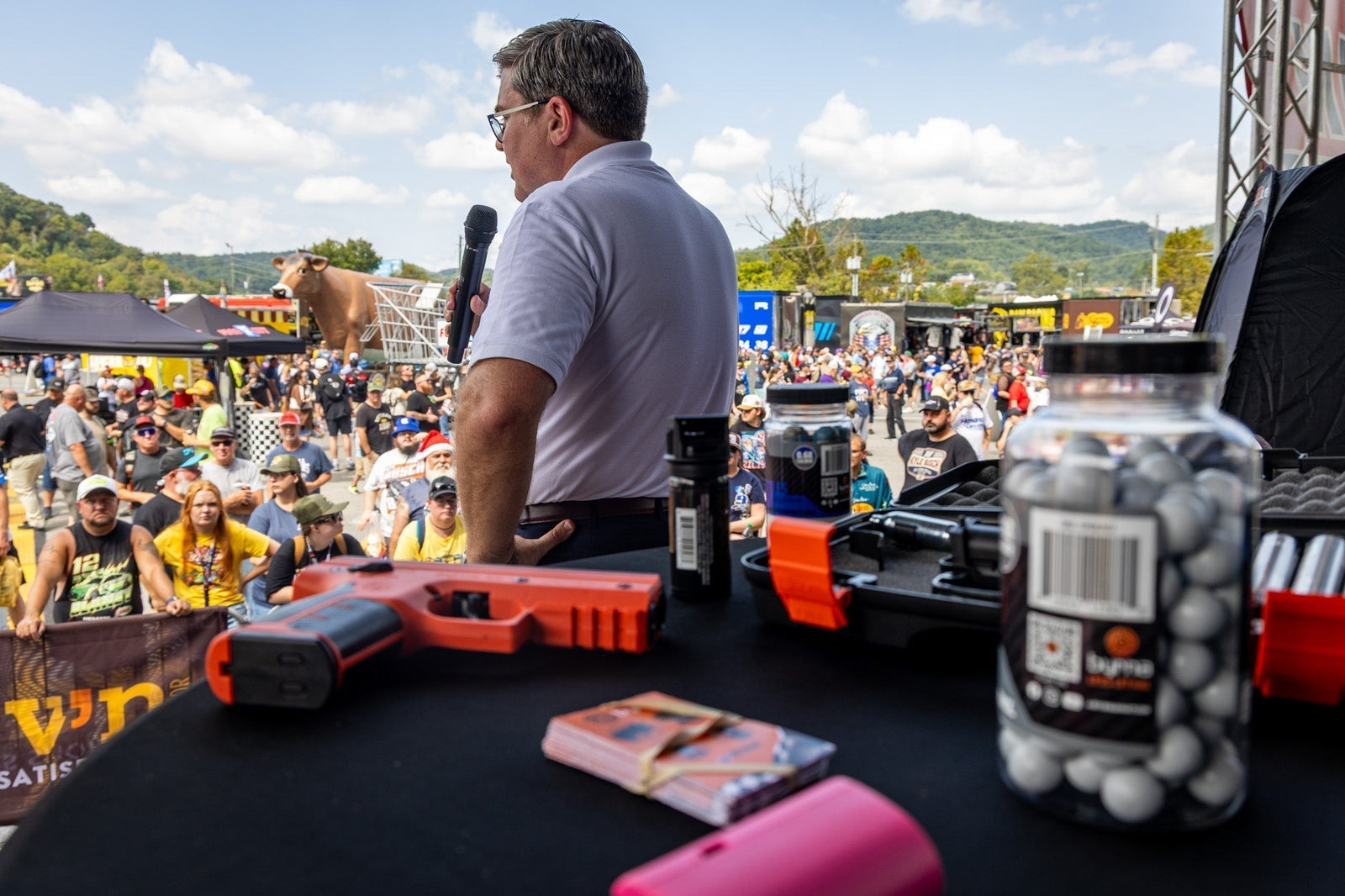 Byrna Makes Its Bristol Debut at the Bass Pro Shops Night Race