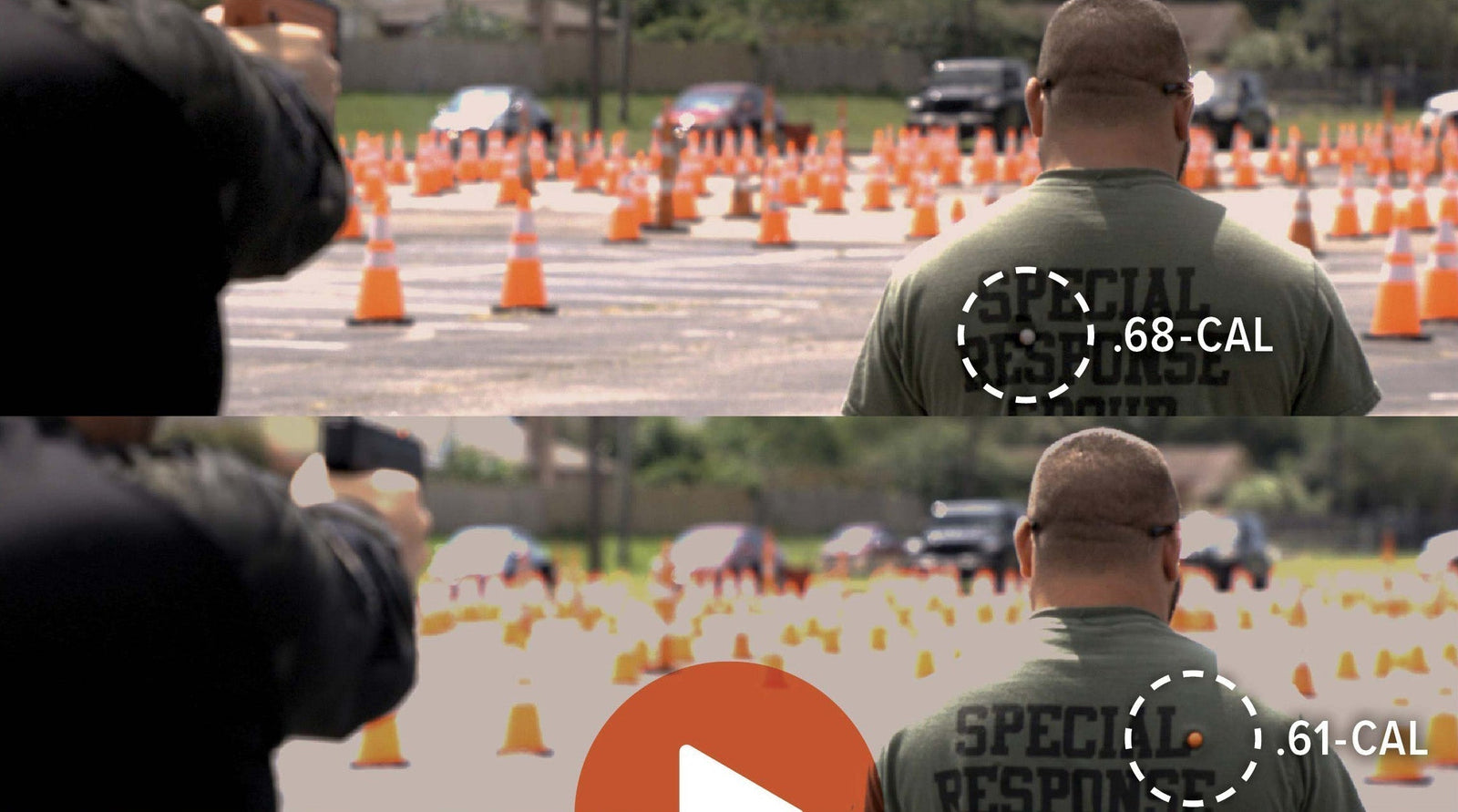 Texas Police Officers Volunteer to Take Hits to Test the Byrna CL