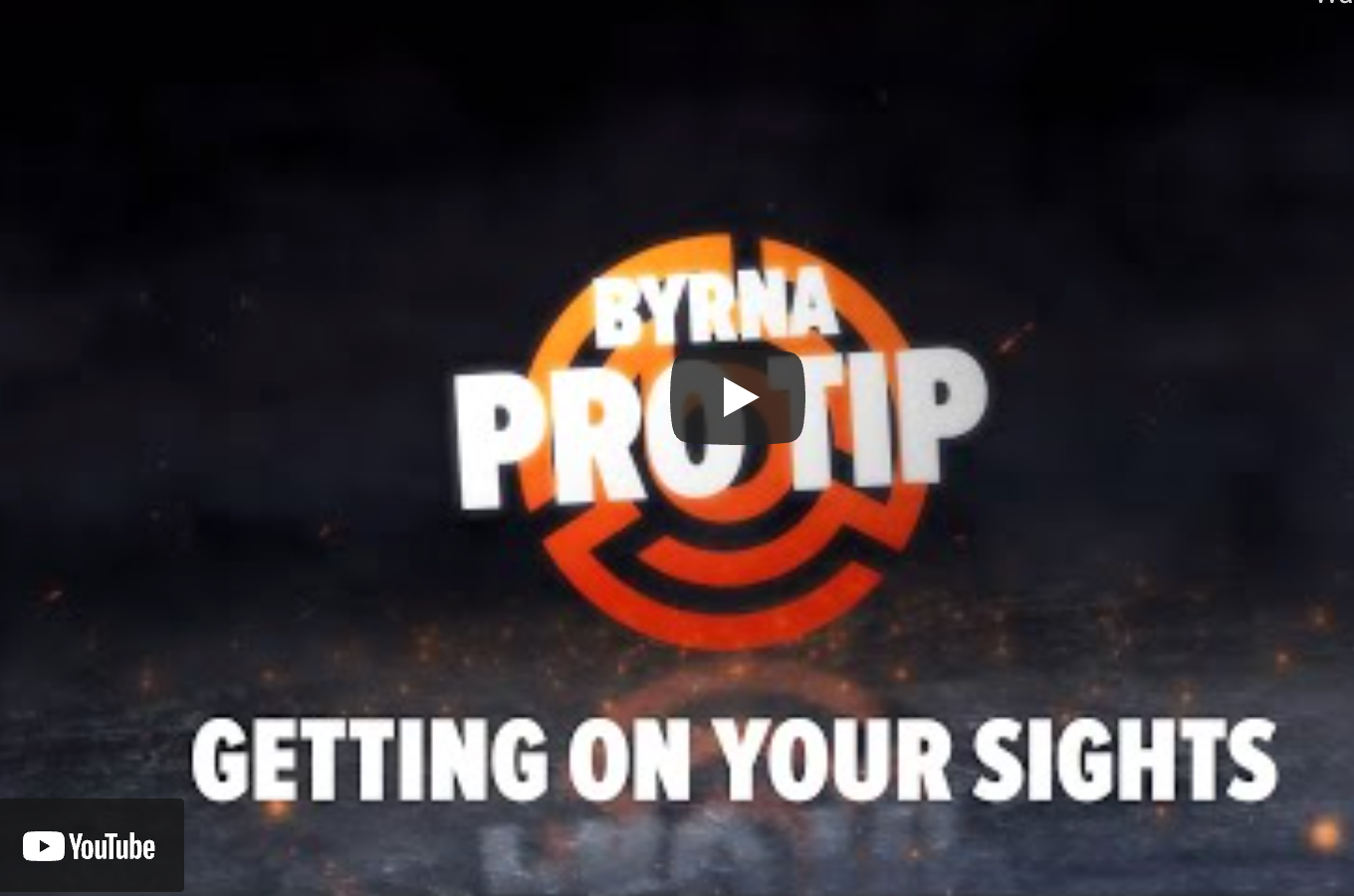 Byrna Pro Tip: Sight Acquisition