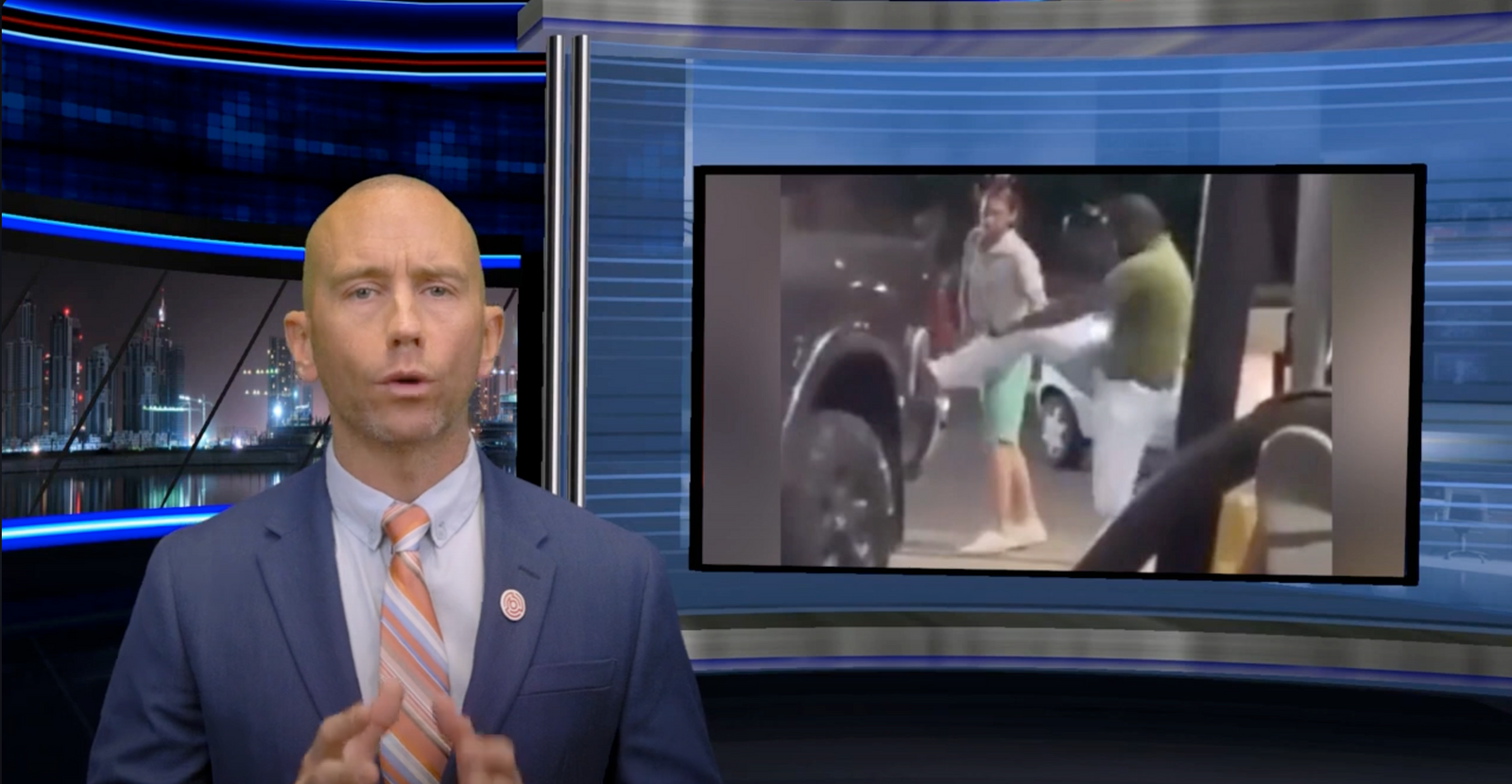 If They Only Had a Byrna: Man Kicks Car and is Shot