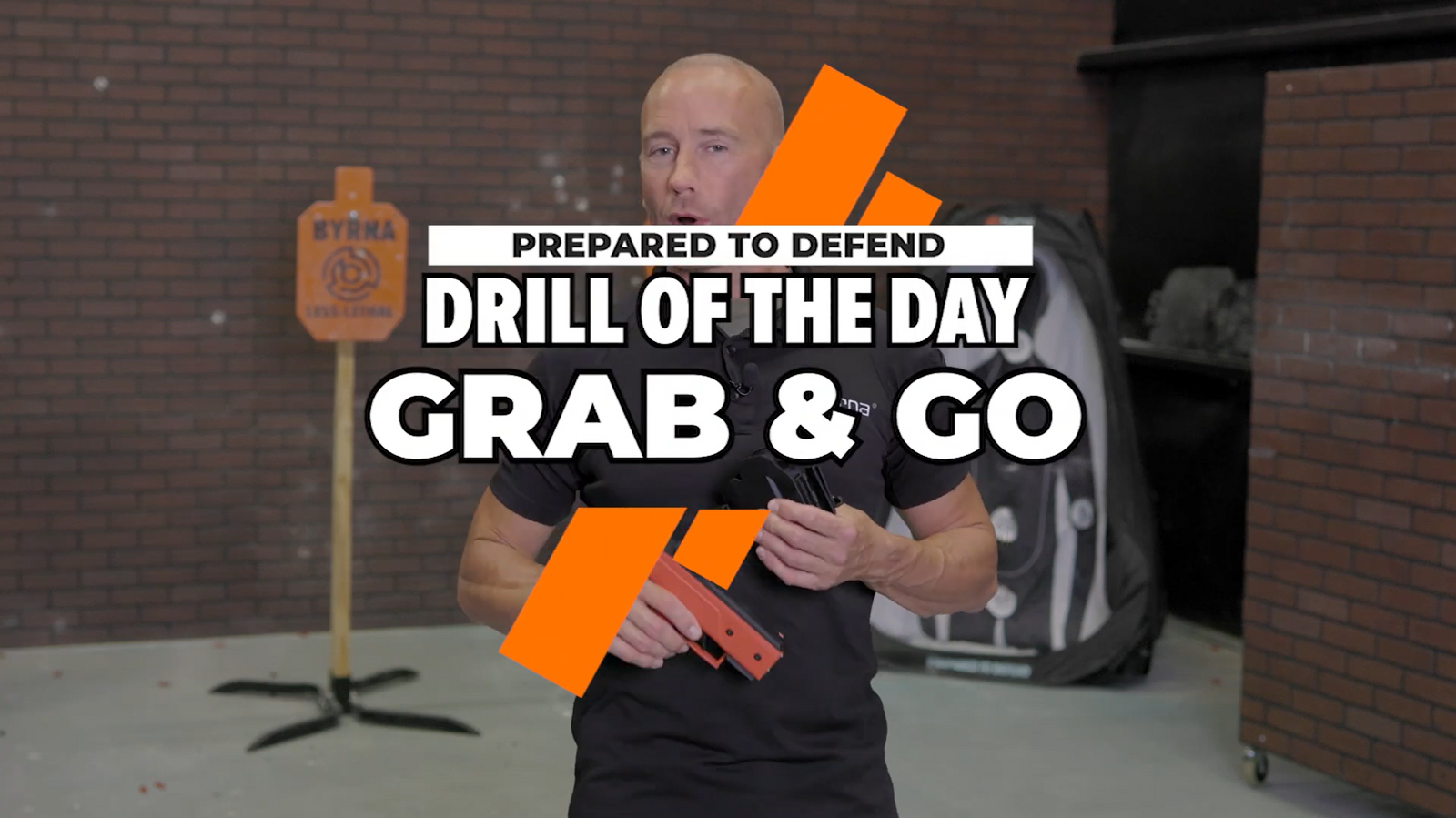 Byrna's Drill of the Day: Grab and Go (Concealed Carry Edition)