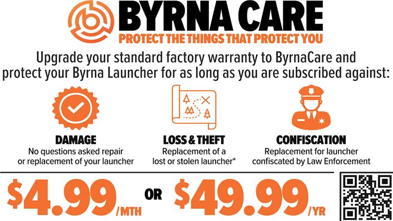 Byrna Care:  Protect the investment in your safety and peace of mind