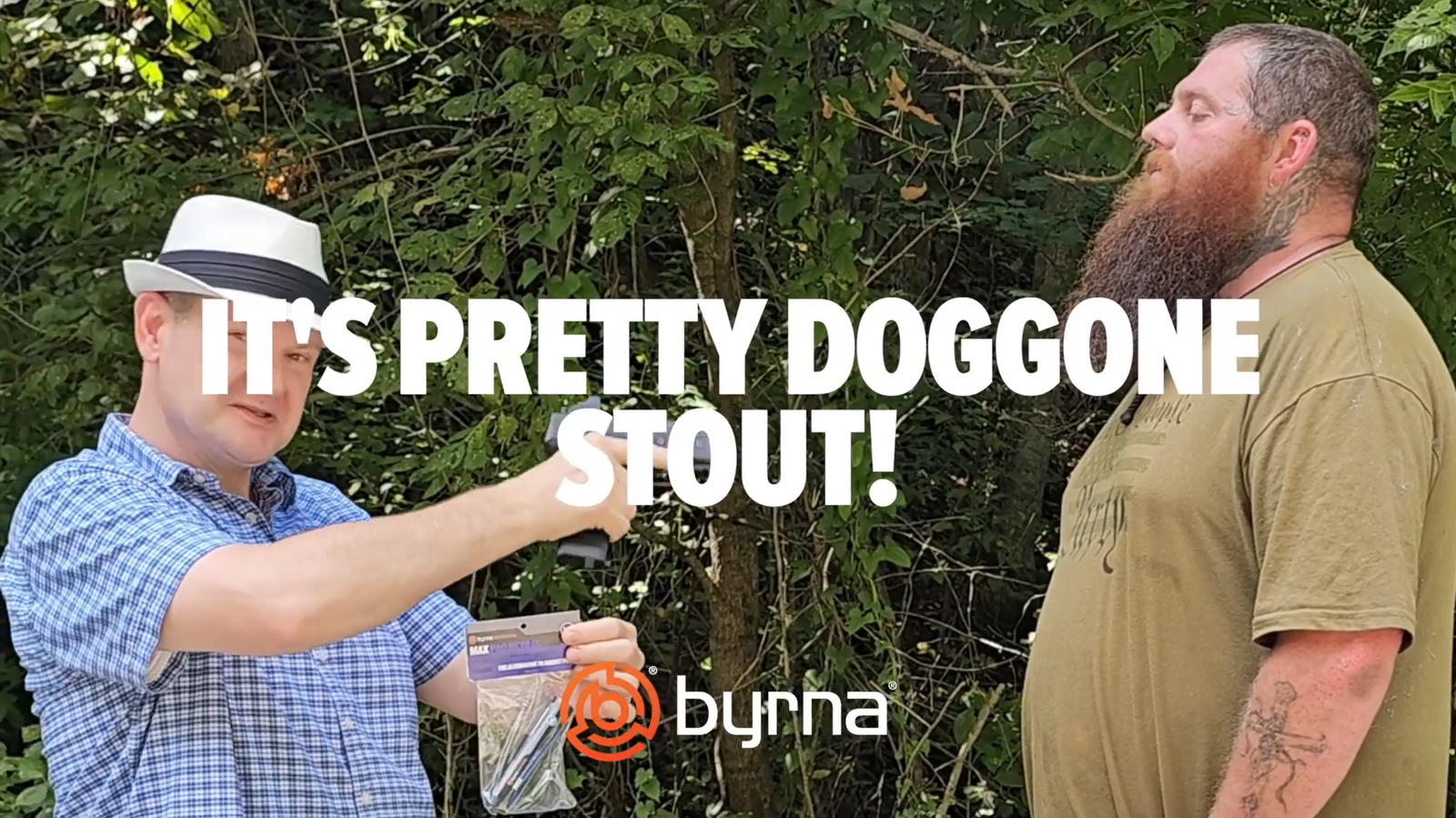 YouTubers D.K. Spencer and Ballistic Joel's Byrna Max Projectile Review