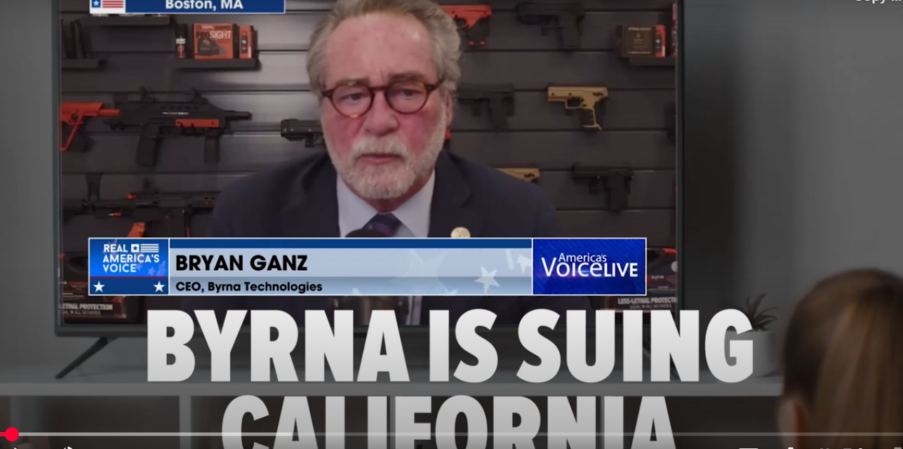 Byrna is Suing the State of California