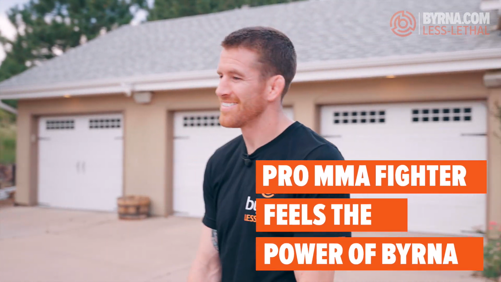 Top UFC Fighter Cory "The Sandman" Sandhagen Experiences the Power of the Byrna SD