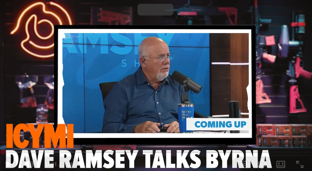 Dave Ramsey Tells Caller a Byrna is a Better Financial Investment