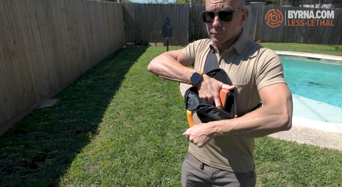 Byrna Concealed-Carry Shoulder & Waist Pack Product Breakdown
