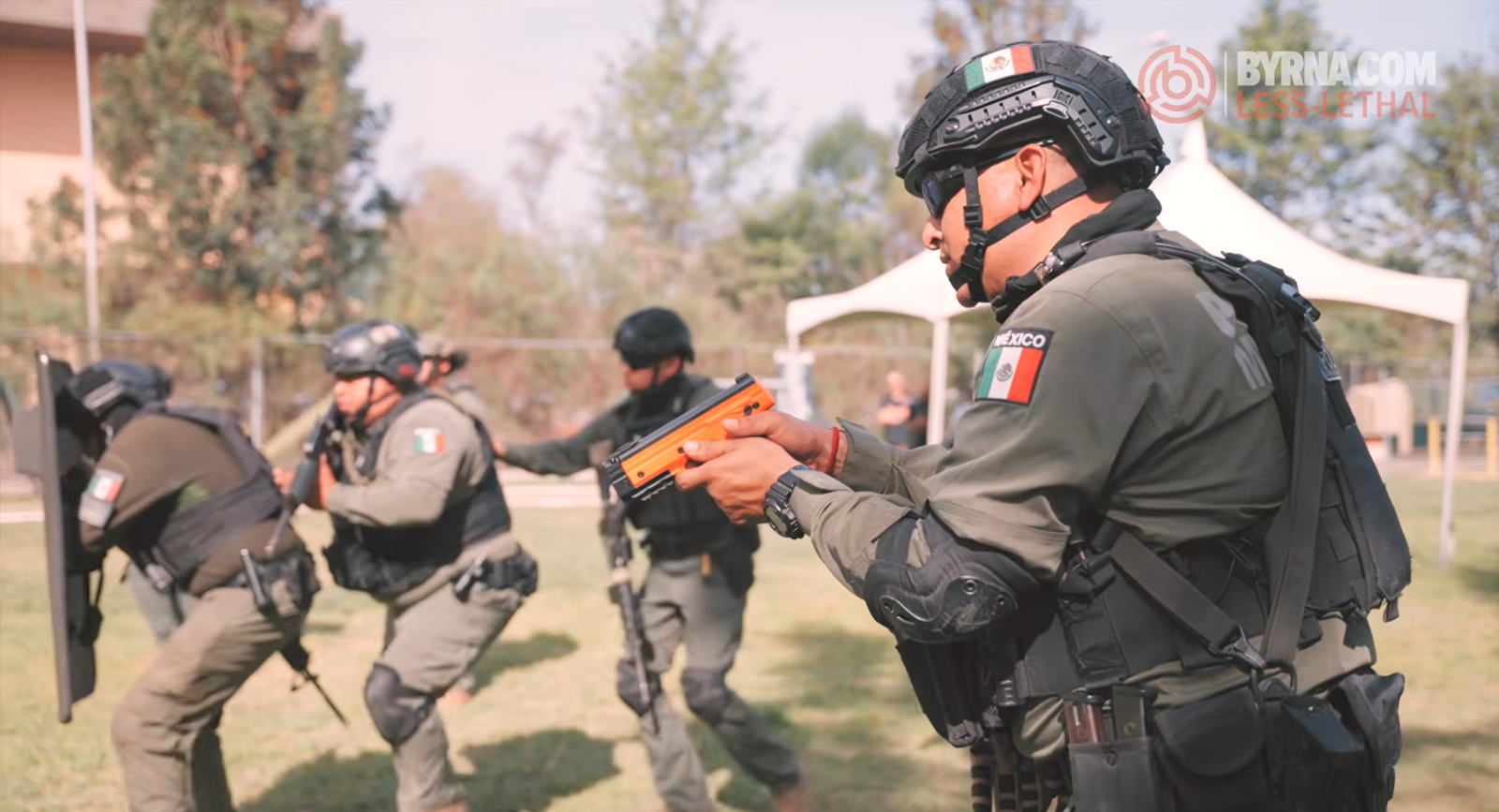 Byrna Takes Less-Lethal Training to Tijuana
