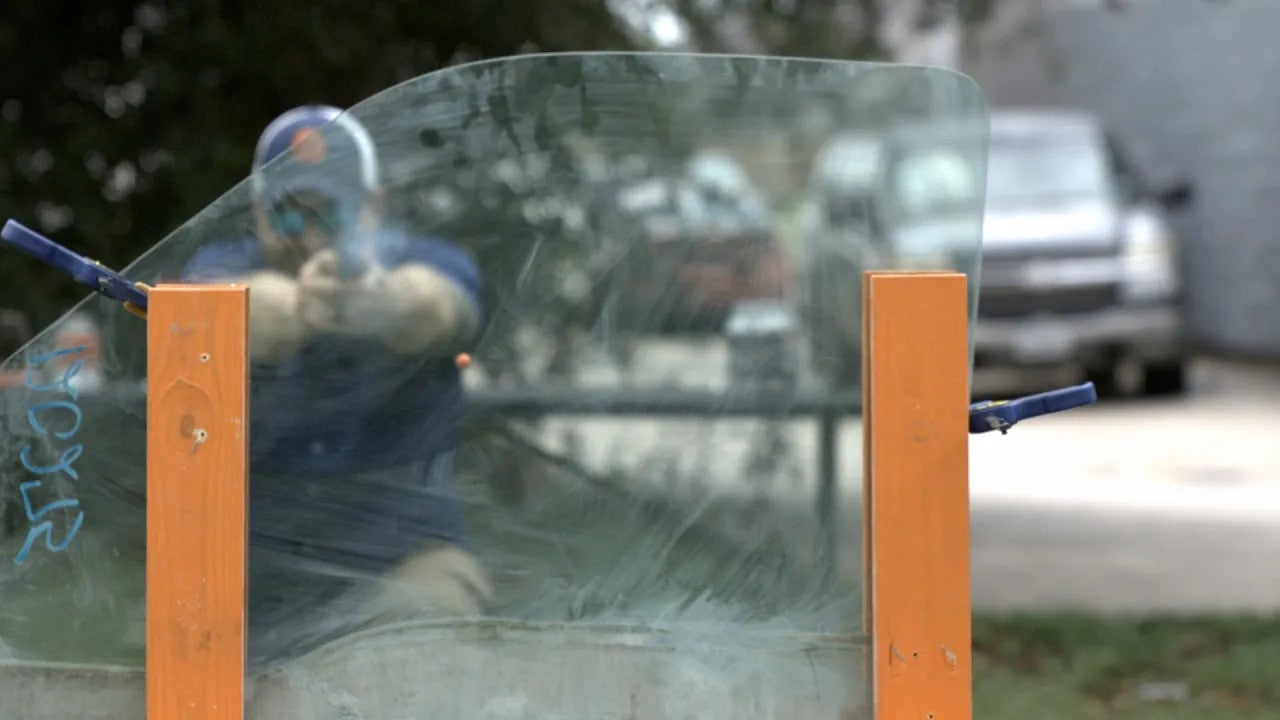 Can the Byrna Compact Launcher Break Auto Glass?