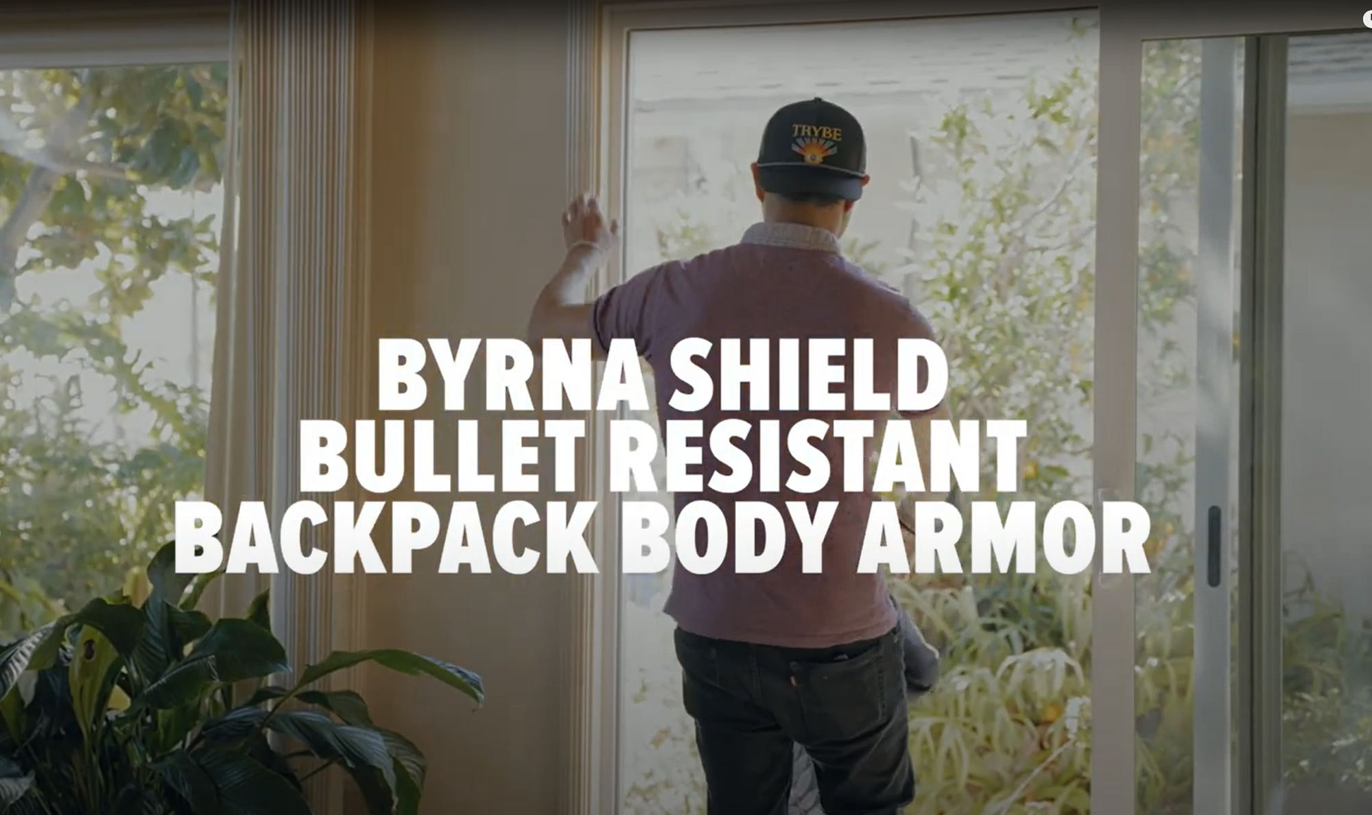 Byrna Shield - Bullet Resistant Backpack Body Armor