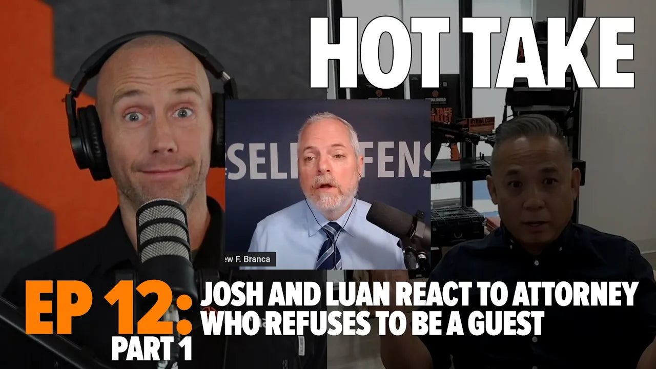 Byrna's Hot Take Ep12: Josh and Luan's Rebuttal to Attorney's Position on Less-Lethal - Part 1