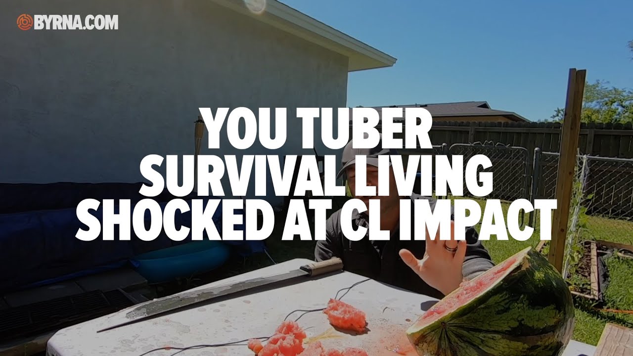 YouTuber Survival Living Puts the Byrna Compact Launcher to the Test
