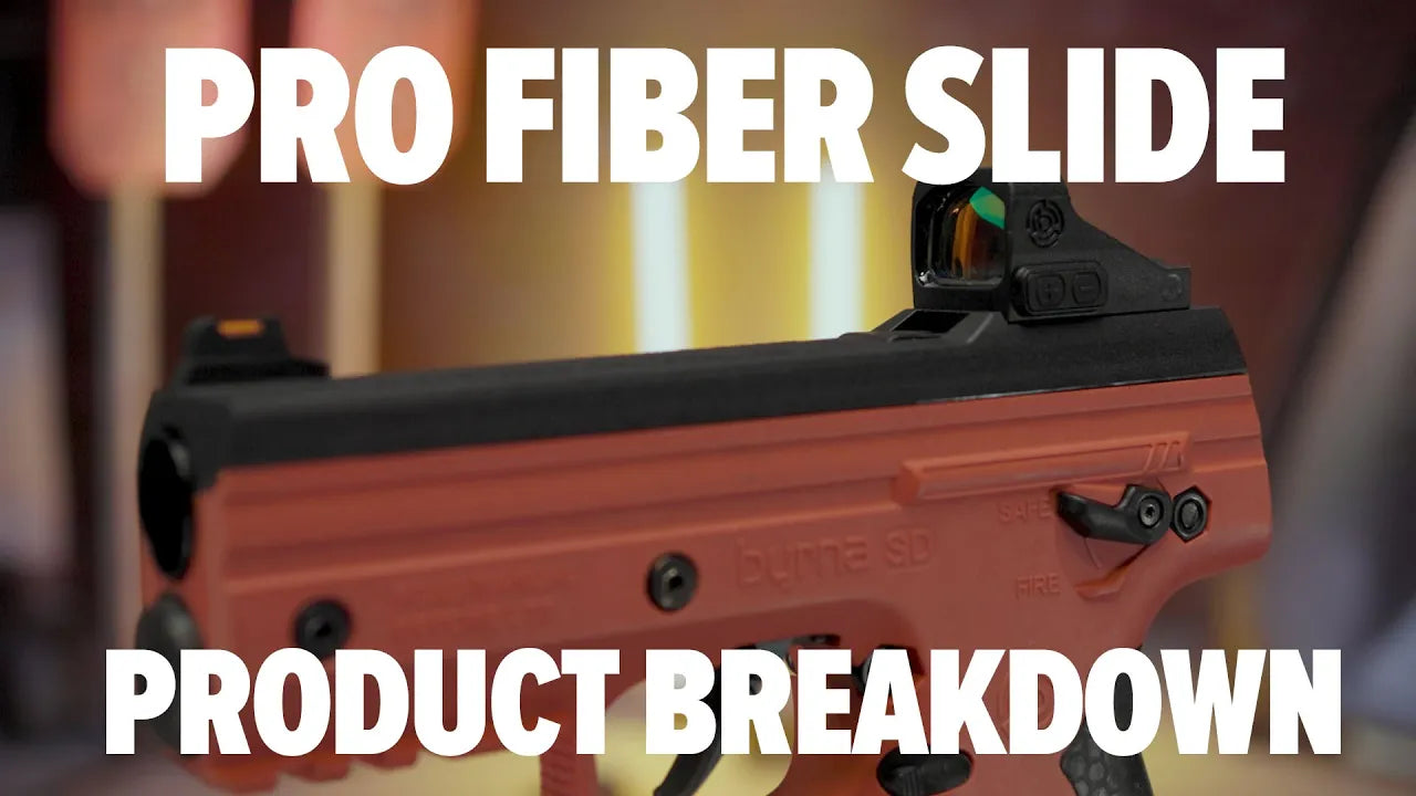 Introducing the Byrna ProFiber Optic Top Slide for the Byrna SD & LE
