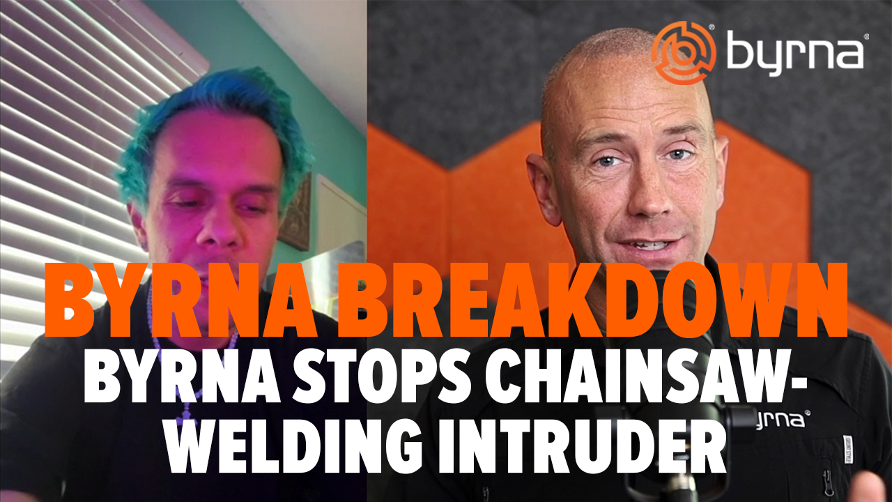 Byrna Stops Chainsaw Wielding Intruder - A Byrna Breakdown with Josh Shirard