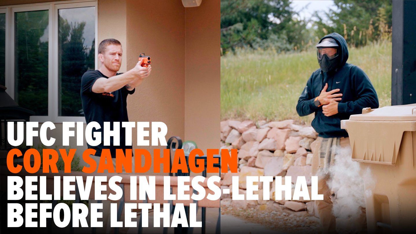 UFC Bantamweight Cory Sandhagen Train with Byrna