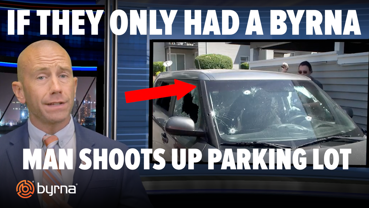 If They Only Had A Byrna - Man Shoots Up A Parking Lot