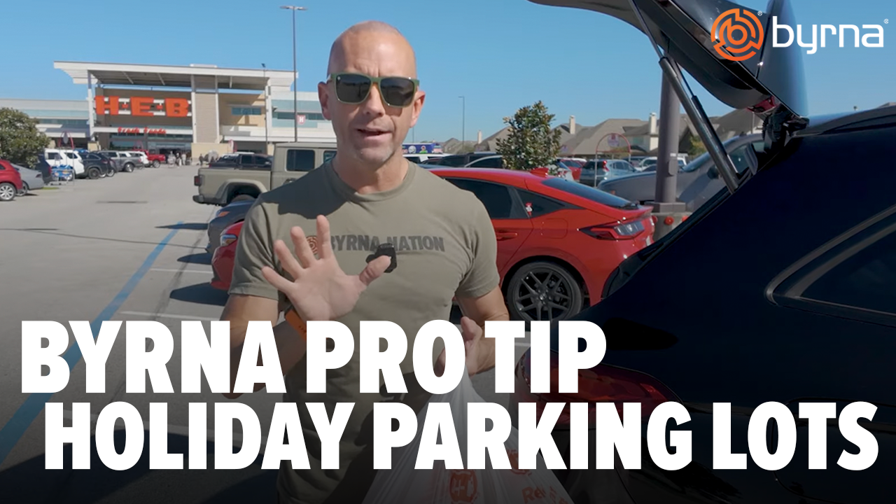 Byrna Pro Tip - Holiday Parking Lots