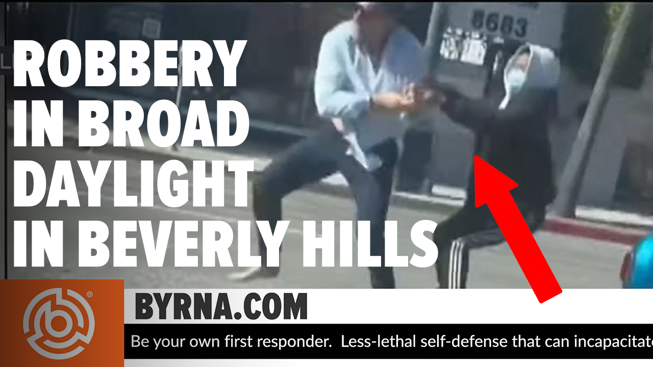 Beverly Hills Robbery In Broad Daylight
