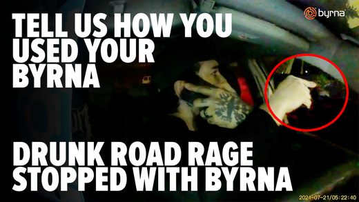 Drunk Road Rage Incident Stopped In Its Tracks Thanks To Byrna