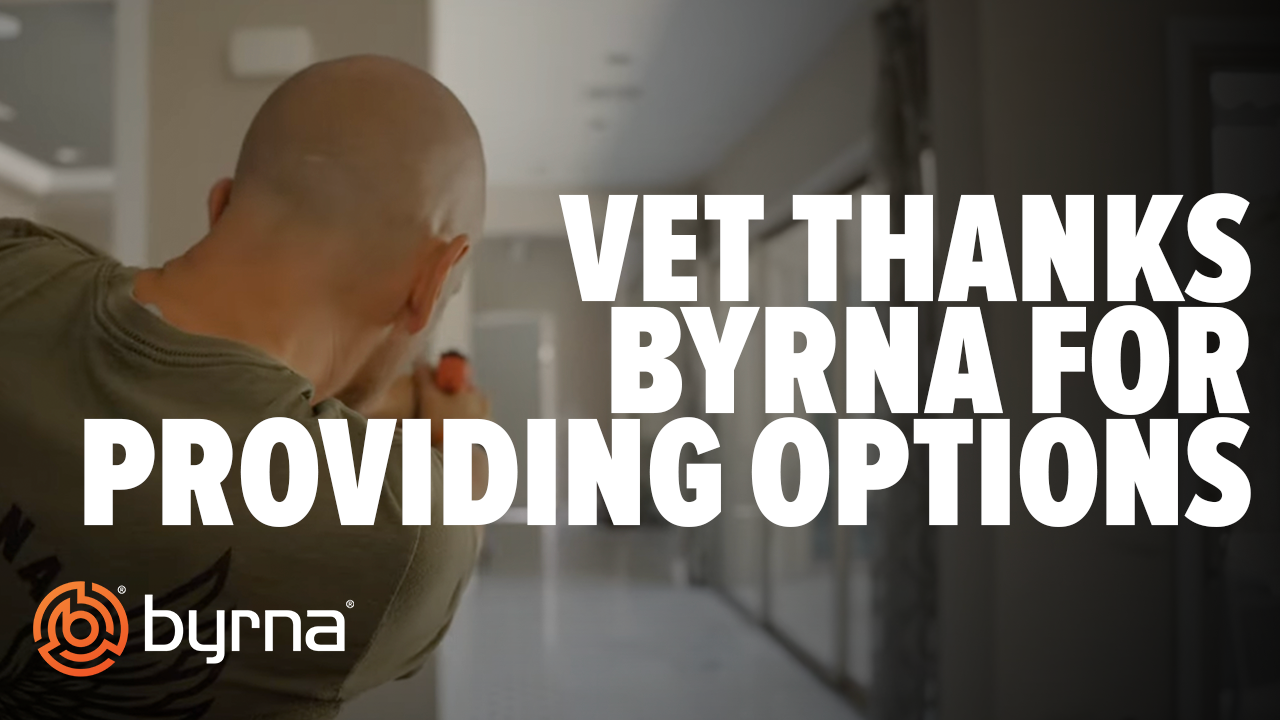 Vet Thanks Byrna For Providing Options