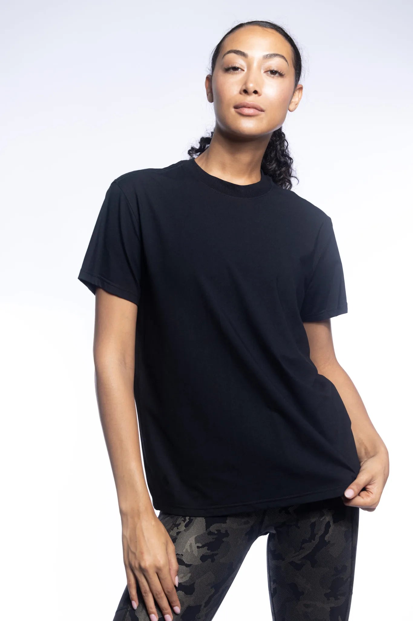 Byrna Alexo Athletica Short Sleeve Boyfriend Shirt