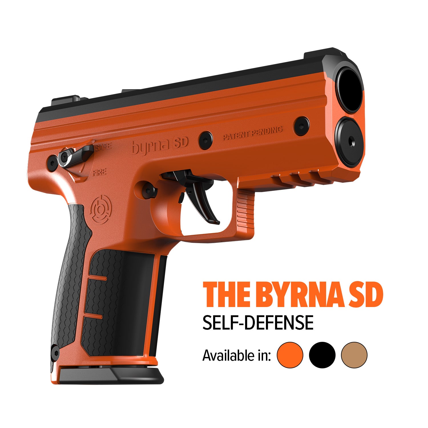 Byrna SD Kit - Non Lethal Self Defense Pistol | Pepper Spray Gun
