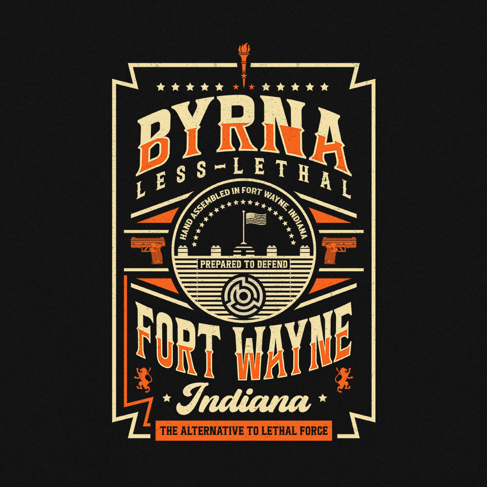 Byrna Fort Wayne Logo Close Up