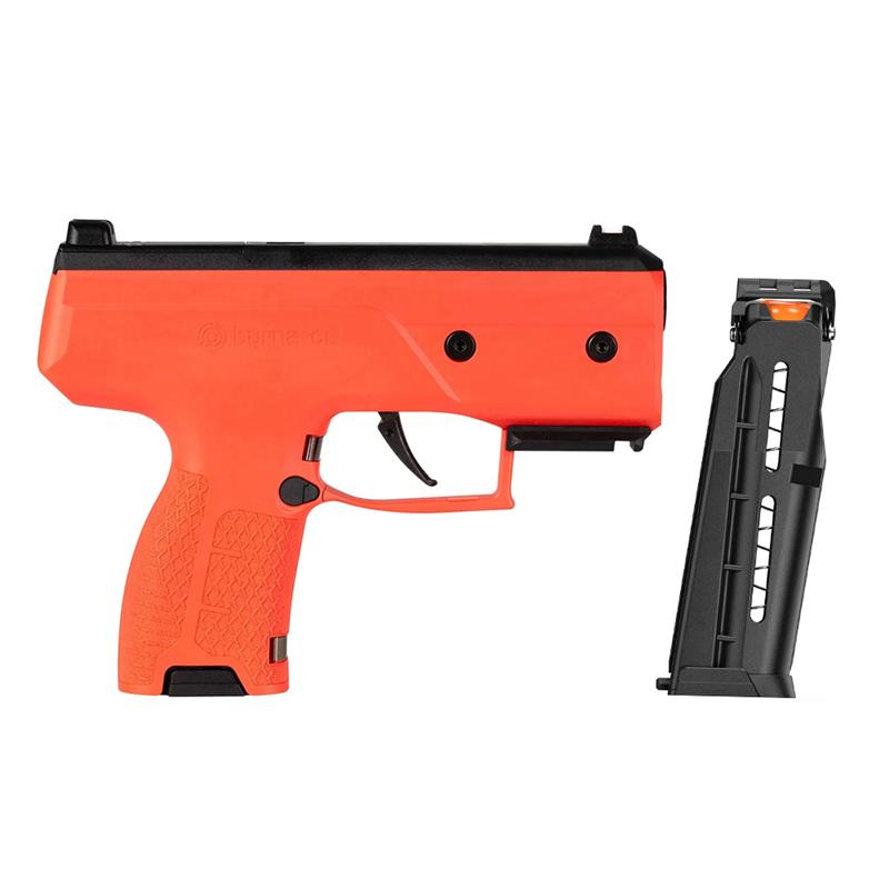 Byrna CL Basic Box - Orange Launcher and Magazine Image
