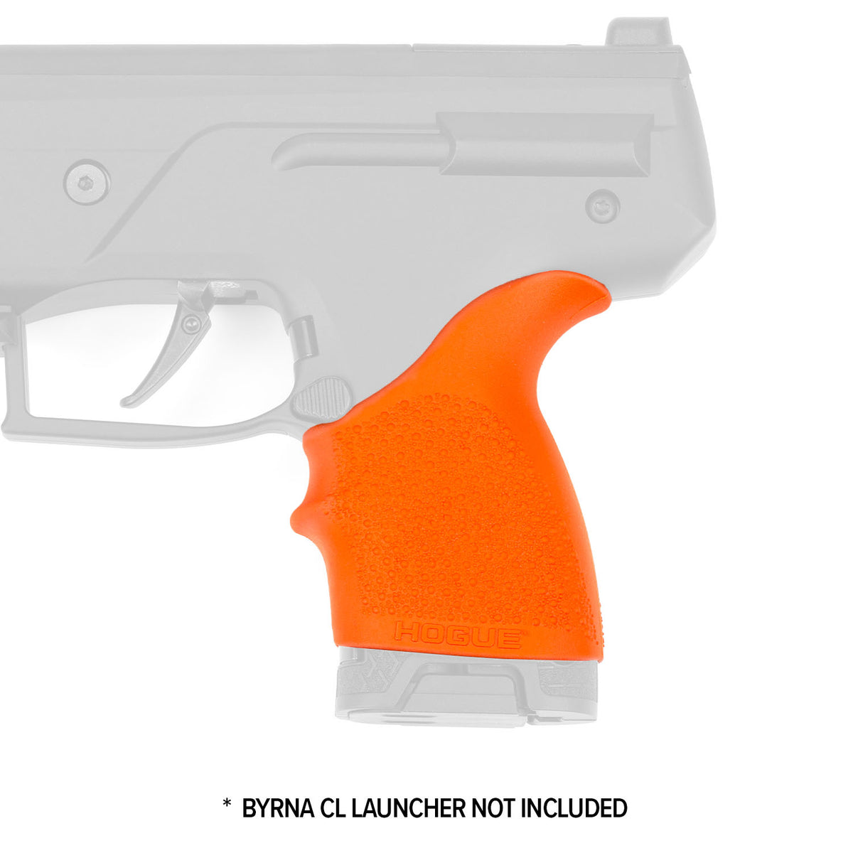 Byrna CL Hogue Handall Beavertail Grip Sleeve - Orange