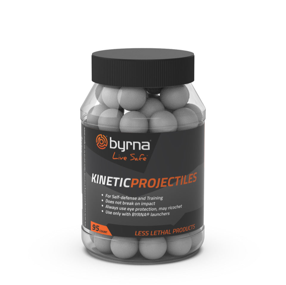 Safe Sticky Projectiles Rubber Bullets | Non Lethal Ammo | Byrna Kinetic Projectiles 95 count
