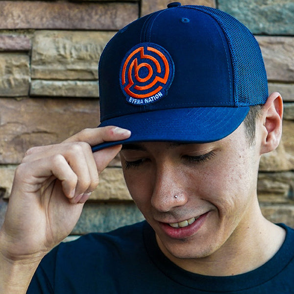 Byrna Nation Trucker Hat - Front profile