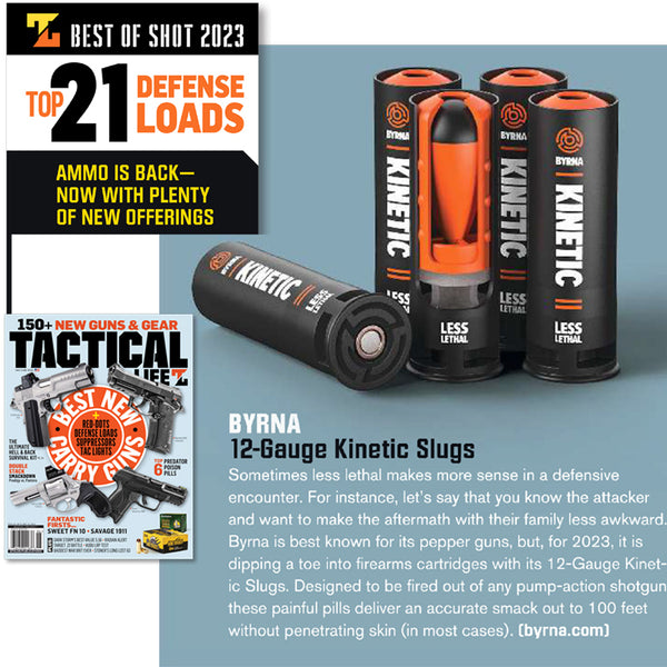Byrna Less Lethal 12 Gauge Round - Kinetic 12 Gauge